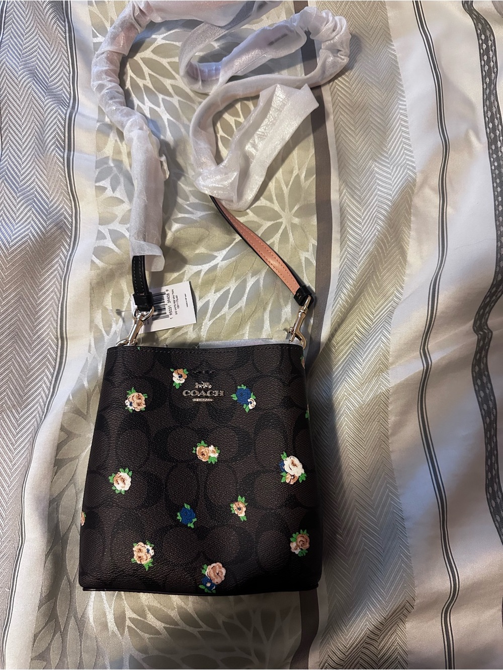 Coach mini town bucket bag